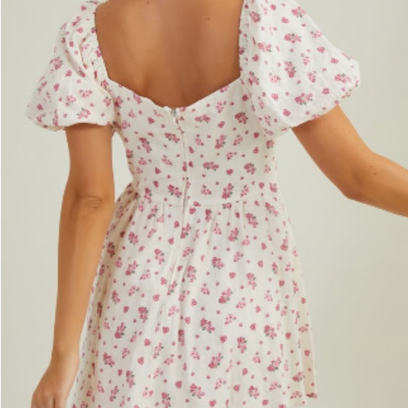 Altar'd State Pink Floral Mini Dress - Picture 10 of 13
